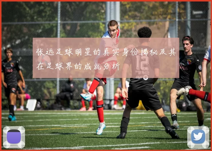 张远足球明星的真实身份揭秘及其在足球界的成就分析