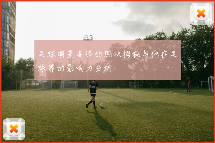 足球明星高峰的现状揭秘与他在足球界的影响力分析