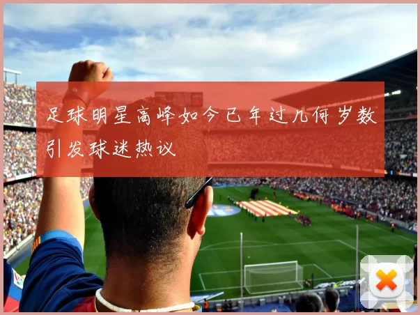 足球明星高峰如今已年过几何岁数引发球迷热议